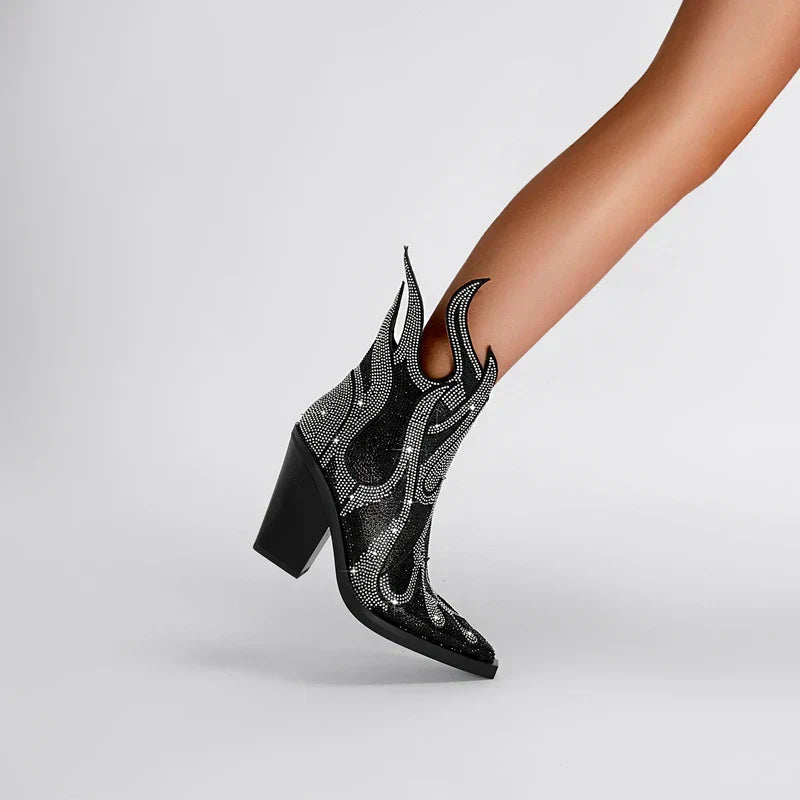 Girl-on-Fire Diva Boots