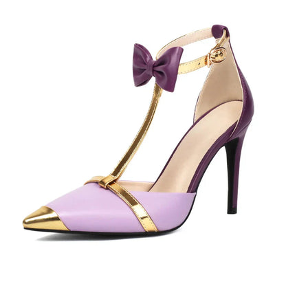 Radiant T-Strap High Heels