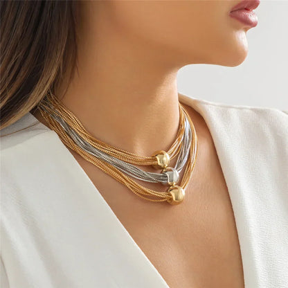 Nocturne Ball Drape Necklace