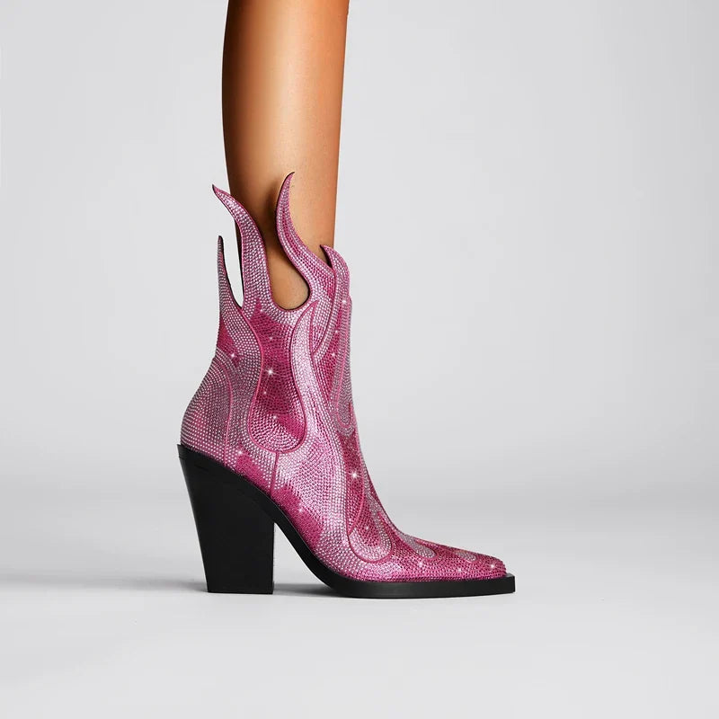 Girl-on-Fire Diva Boots