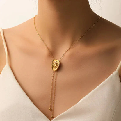 High Noon Lariat Necklace