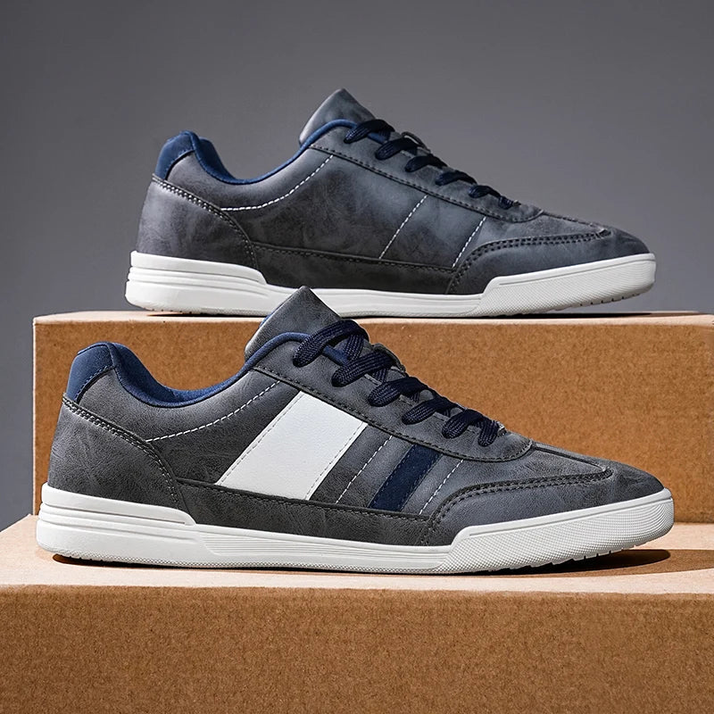 Titan Stratos Leather Street Sneakers