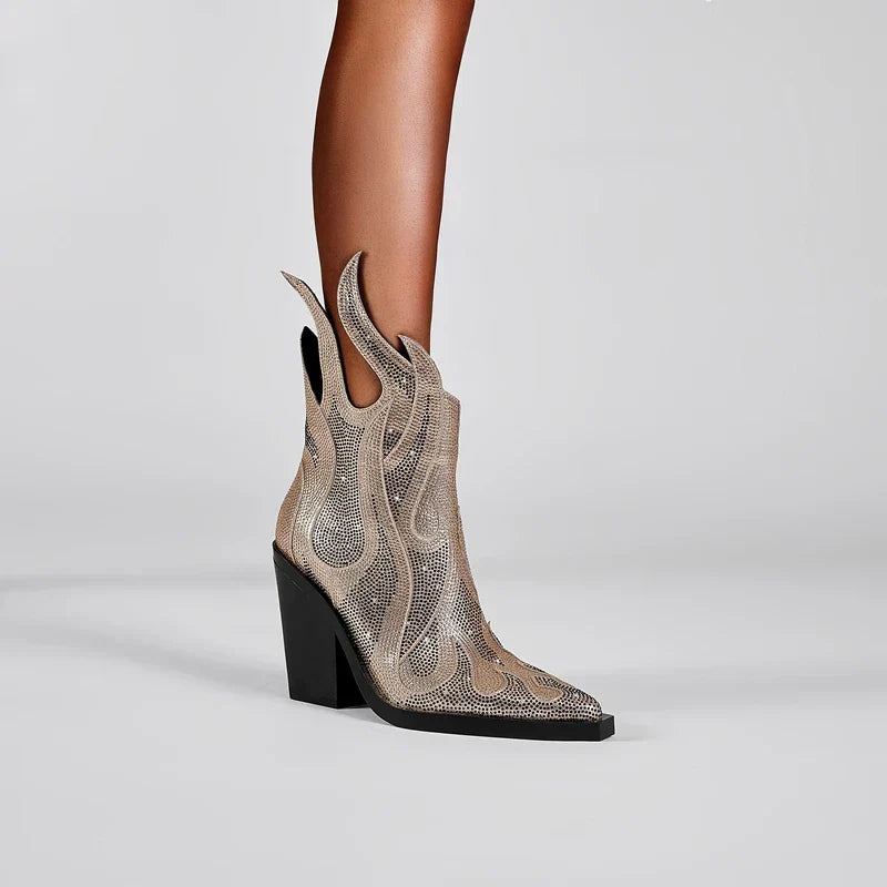 Girl-on-Fire Diva Boots