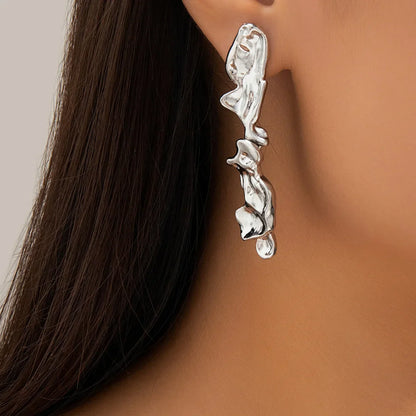 Molten Elegance Abstract Jewelry Set