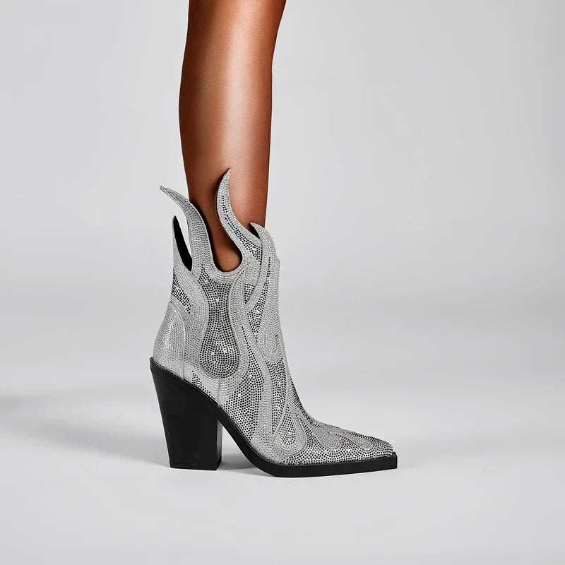 Girl-on-Fire Diva Boots