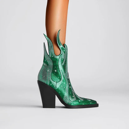 Girl-on-Fire Diva Boots